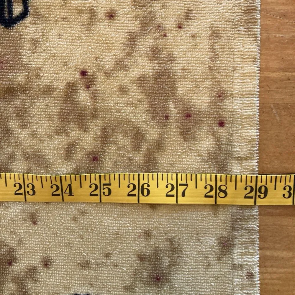 Harry Potter Marauder's Map Beach Towel Hogwarts Terry 58”x29” Cotton Blend